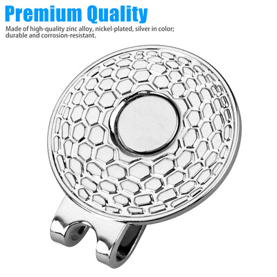 Acquista Clip per cappello da golf, porta marcatore per palline da golf magnetico, cappelli da golf da uomo e da donna, pantaloni, borse, visiere, cinture, clip in metallo, accessori da golf, regalo