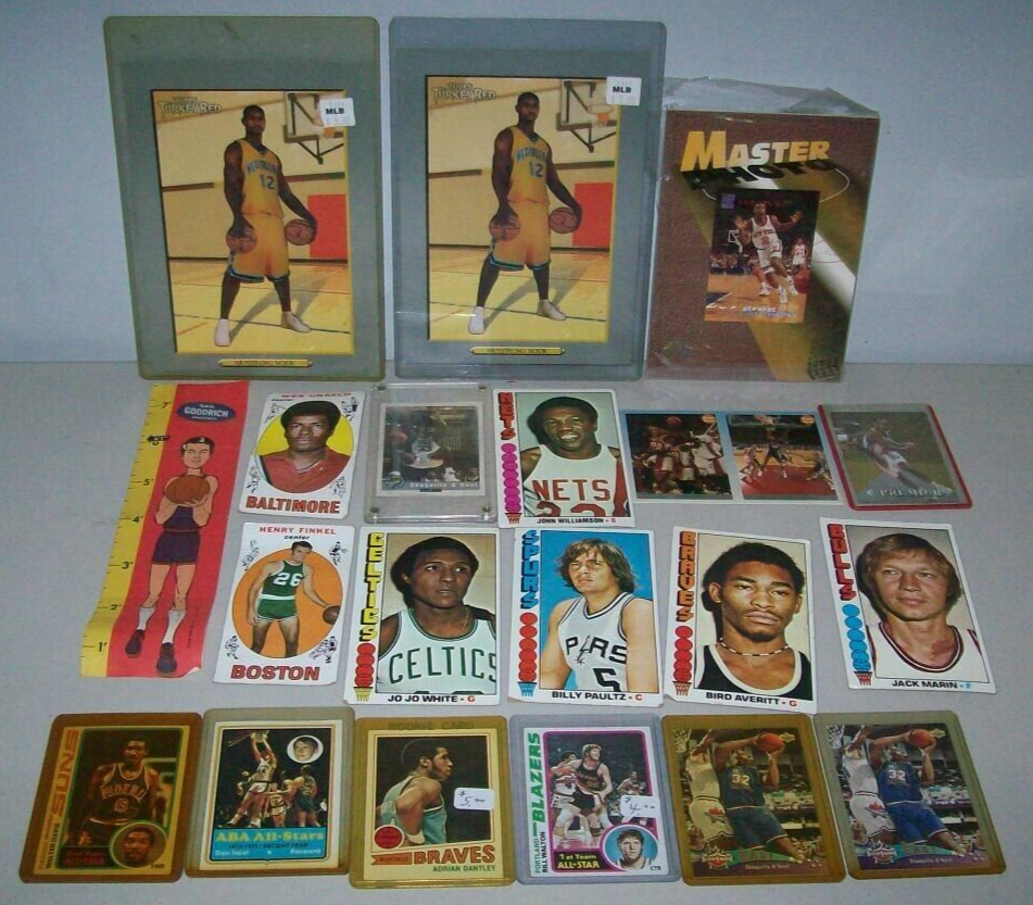 2 ROW SHOE BOX OF BASKETBALL OLD TRADING CARDS & PICTURES LOT088 eBay