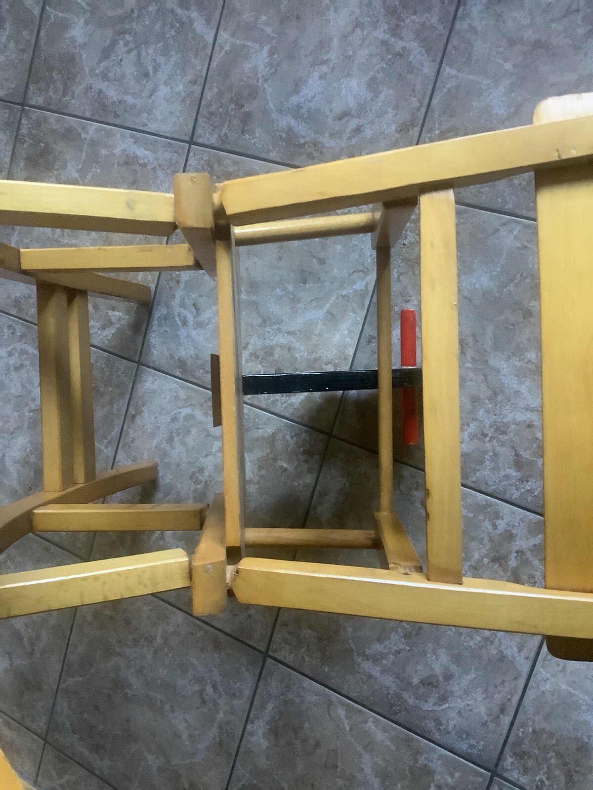 VINTAGE HERLAG CHILD’S ROCKING HORSE CHAIR MADE In GERMANY 1960s GOOD