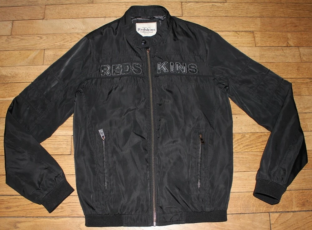 Veste Homme REDSKINS Taille M (FR 38) - Noir - Polyester - Occasion Très Bon état - Authentique