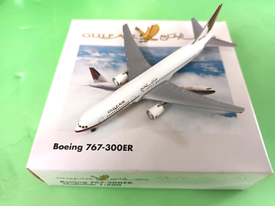 レア1/500Herpa Gulf Air Boeing 767-300ER Herpa Wings 1:500 GULFAIR Boeing 767-300ER A40-G1 - DIECAST
