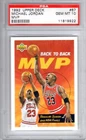 1992-93 UPPER DECK MICHAEL JORDAN CARD #67 PSA 10 GEM MINT **CHICAGO BULLS**