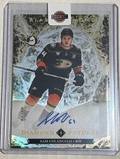 2024-25 Black Diamond Hockey Diamond Futures Sam Colangelo Auto #BDFSC /99