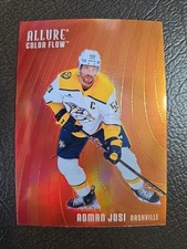 2025-26 Upper Deck Allure - Color Flow Roman Josi #CF-2 Red Orange