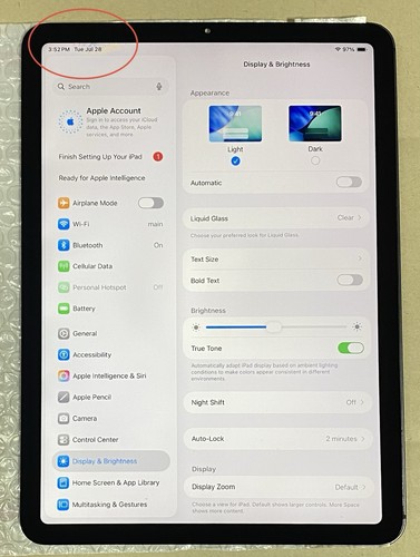 π― OEM Original Apple iPad Air 4/5 10.9β Liquid Retina Display Digitizer (Issue)
