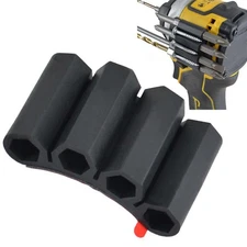 1/2Pcs Electric Bit Holster With  Drill Add-on For Access To Hex Driver Bits New