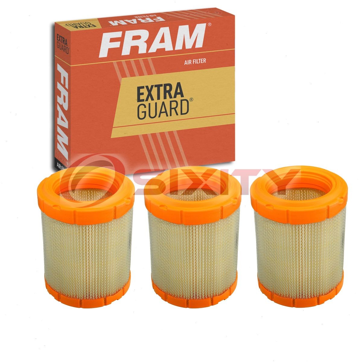 3 pc FRAM Extra Guard CA9053 Air Filters for TA25405 RF4F-13-Z40A PA5405 LX gs