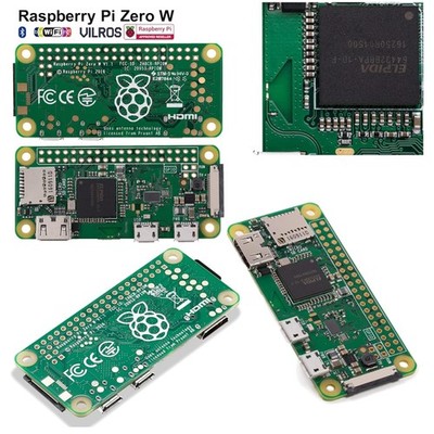Raspberry Pi Zero W Starter Kit - Clear Case Bundle