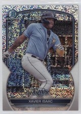 2023 Bowman Chrome Prospects Speckle Refractor 82/299 Xavier Isaac #BCP-157 0yg9