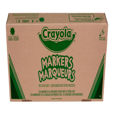 Crayola Broad Line Markers Classpack 256 Ct Bulk Markers For Kids Art Supplies