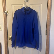Under Armour Sweatshirt Men s 2xl Blue, Cold Gear Loose Fit