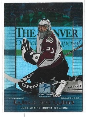 Patrick Roy 1999-00 Upper Deck Wayne Gretzky Hockey Will to Win #W5