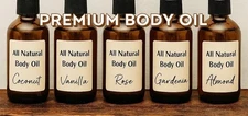 Natural Scented Body oil -Pick your Scents