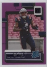 2022 Panini Clearly Donruss Rated Rookie Purple 14/175 Pierre Strong Jr #91 0b4t
