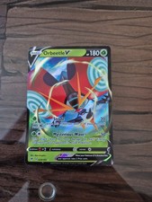 Orbeetle V 20/185 - Vivid Voltage - Rare Holo V Pokemon Card - NM