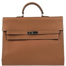 Hermes Gold Taurillon Clemence Kelly Depeche ...