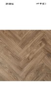 2.50mtr x 3mtr Vinyl Flooring Lino Roll Herringbone Wood Effect  COLLECTION ONLY