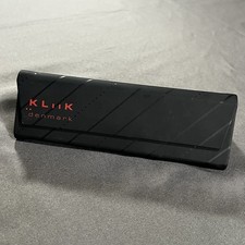 KLiiK Denmark Glasses Sunglasses Hard Case Black Magnetic Close Foldable Case