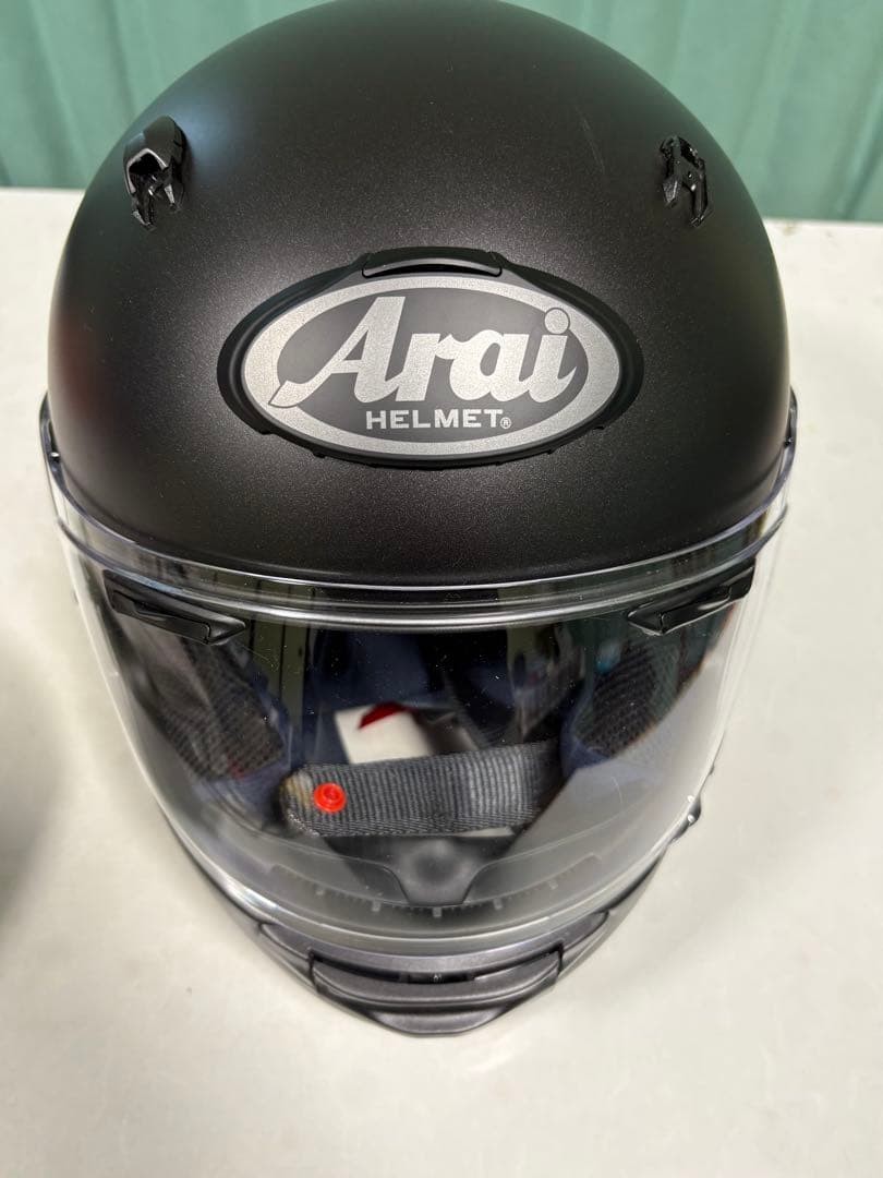 Arai Astro Gxフルフェイス　マットブラック Arai ASTRO-GX Full Face Helmet Matte Black Size M Nearly New