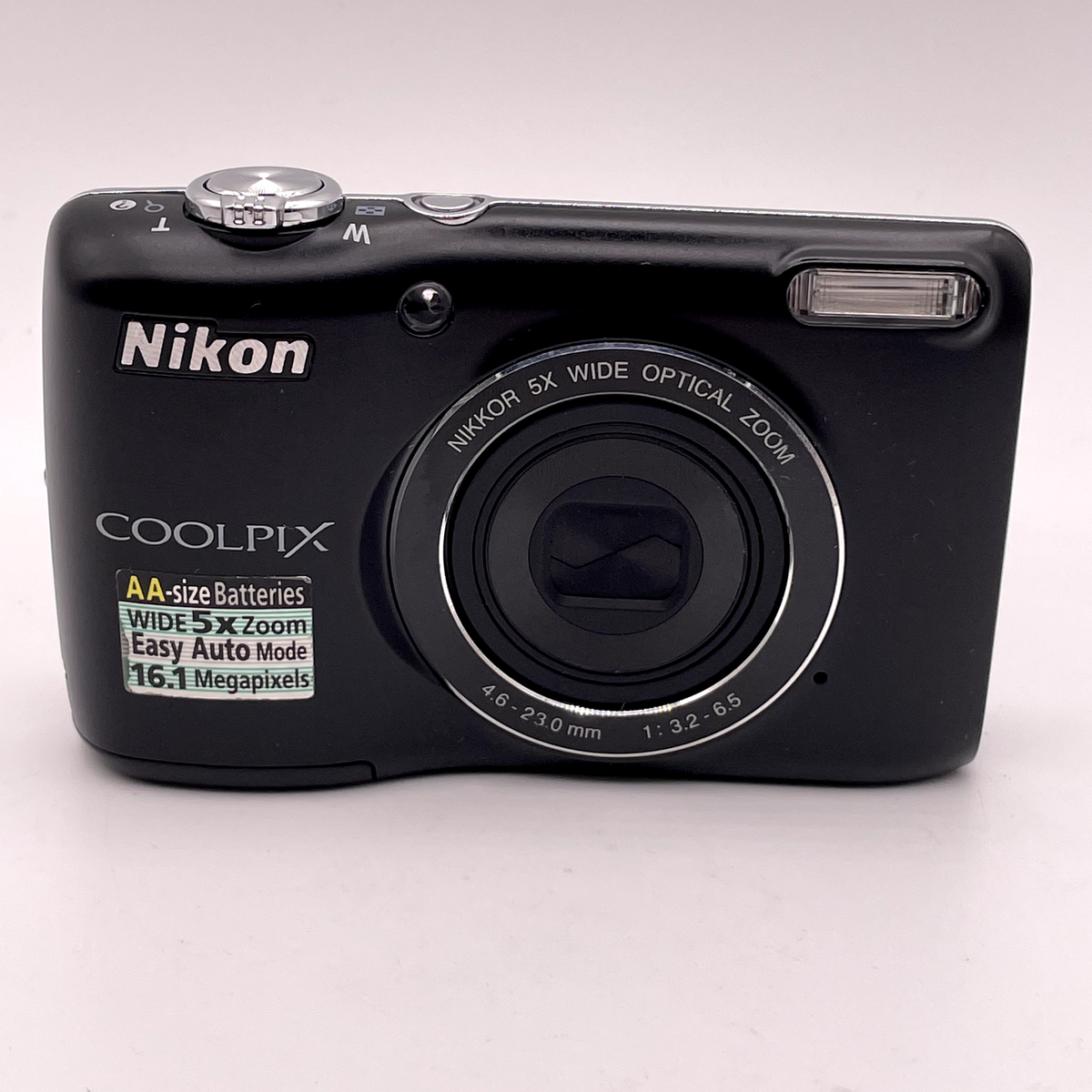 Nikon Coolpix L26 Digital Camera – Black – Battery Cover Does Not