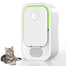 Cat Litter Deodorizer Air Ionizer Ozone-Free Filterless Plug-In Negative Io...