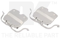 ZubehöRsatz Scheibenbremsbelag NK 79151759 FüR E70 E71 X5 BMW F85 X6 F15 E72 F16