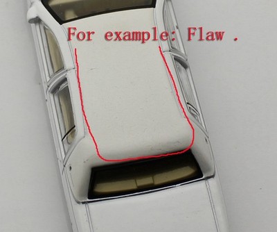 1/64 GOC 1993 Cadillac Fleetwood old version White Collectible Car