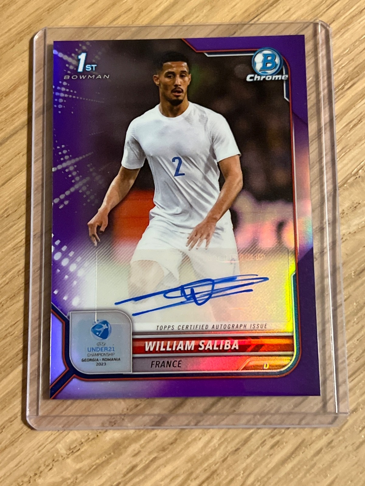 2022-23 Bowman Chrome Road to Uefa Under21 Championship - Chrome Prospect...