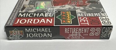 1999 Upper Deck Michael Jordan Retirement Card Set Sealed | eBay