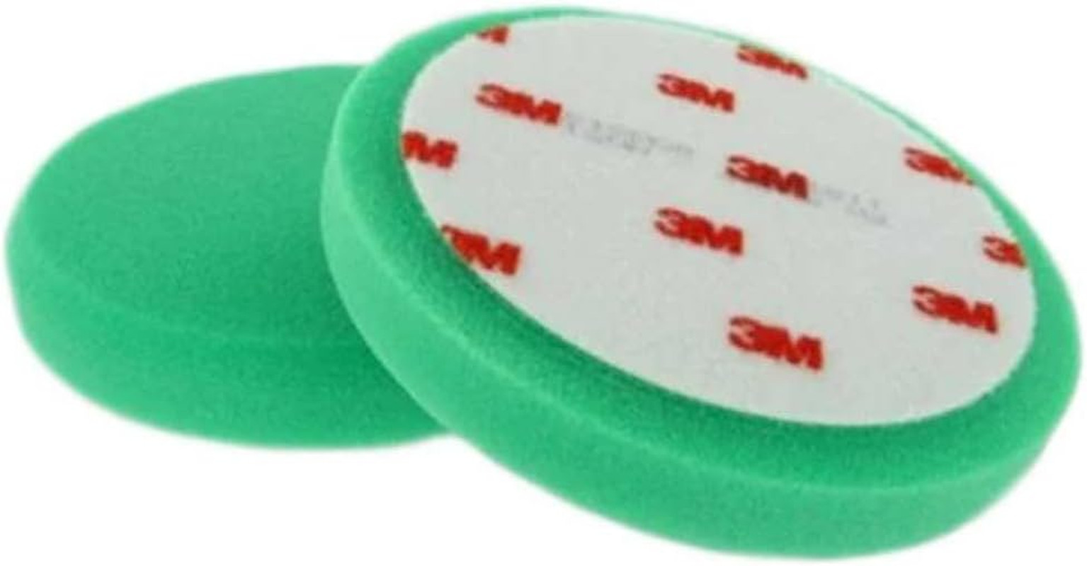 Mousse de polissage 150mm Perfect-It III 50487 verte pour rénover les vernis auto usés, 2 unités