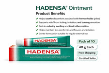 Hadensa Herbal Ointment 40g x10 External Skin Comfort Care free shipping