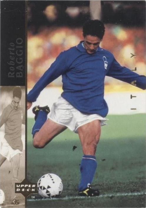 1994 Upper Deck World Cup English/Spanish - Roberto Baggio #1 for