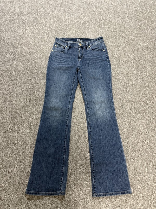 I.N.C High-Rise Bootcut Jeans in Medium Blue size 4P