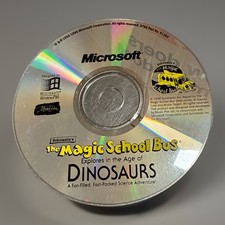 The Magic School Bus: Explores in the Age of Dinosaurs Microsoft 1996 