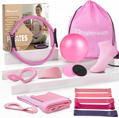 Pilates Kit for Women   16PCS Home Pilates Workout Kit for Beginners, Pilates Ri