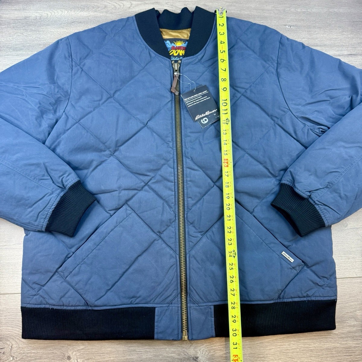 NWT Eddie Bauer 1936 Skyliner Model Down Jacket Classic Bomber