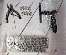 Bike Chain Repair Kit with Chain, Repair Links, Chain Breaker and Link Plier
