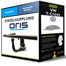 Abnehmbare Anhängerkupplung für VW T-Cross 08.2023-jetzt Typ C11/D31 Oris NEU