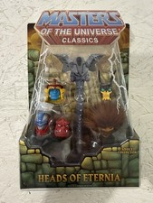 Masters of the Universe Classics Heads of Eternia Package of 5 heads MIB MOTU