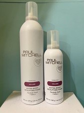 2 Paul Mitchell Extra Body Sculpting Foam 6.7oz  16.9oz New Package Authentic