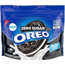 ⚪️ New Oreo ZERO SUGAR Real Cocoa Chocolate Free Aspartame Creme Cookies 8oz