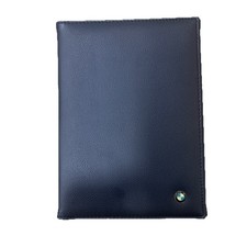 Bordmappe BMW LEDER FÜR Fahrzeugschein/ Karten /Dokumente, ORIGINAL