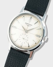 1958 Vintage Steel Longines Sub-seconds Calatrava - Serviced