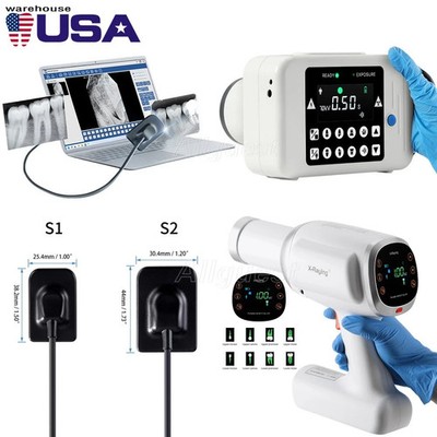 Portable Dental X Mobile Unit Ray Digital Machine/with Shield/Sensor Size 1/2
