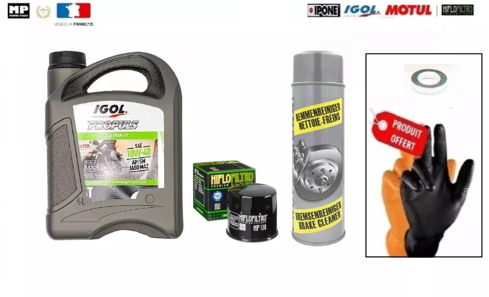 Kit vidange Suzuki VZ 800 Intruder pour supprimer les bruits