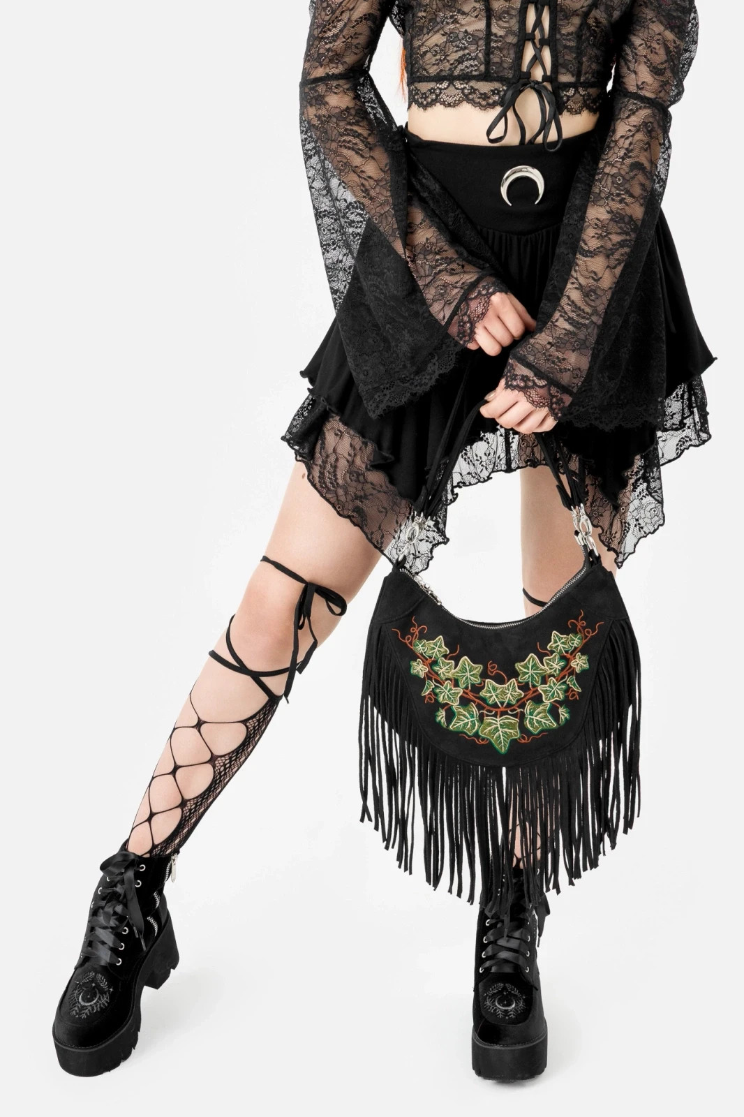 Restyle Gothic Witchy Bag - Serpent's Lair - Gothic Witchy Bag