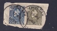 NIGERIA, UBUL UKU cds., 1950 piece 3d. & 1s.
