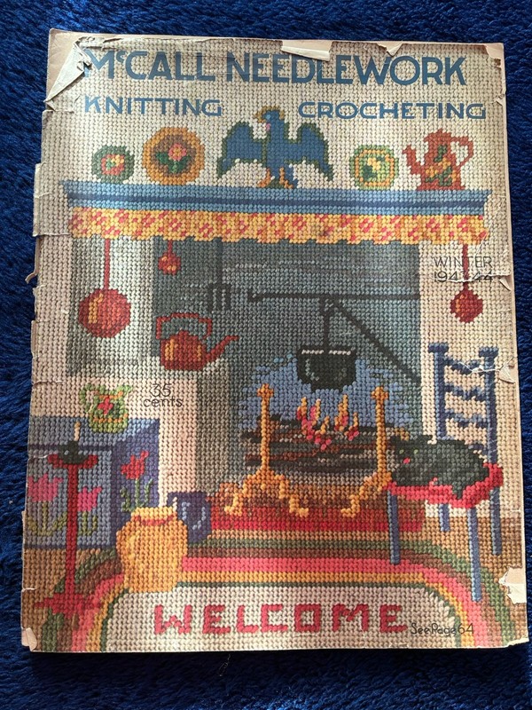 1943-1944 Winter MCCALL NEEDLEWORK MAGAZINE