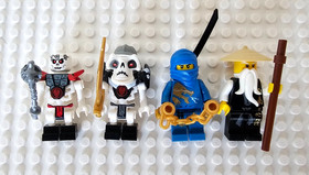 LEGO Ninjago Lightning Dragon 2521 with Jay DX Kruncha Wu Frakjaw minifigures