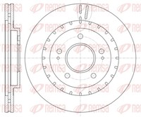 Remsa 2X Bremsscheibe Vorne Ø285 Mm BelüFtet FüR Mitsubishi Pajero Pinin H6_W